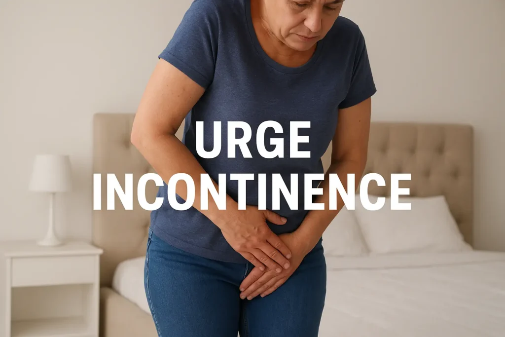 how to manage urge incontinence Mitcham symptoms