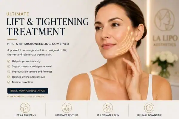 The ultimate Lift and Tighten treatment Mitcham