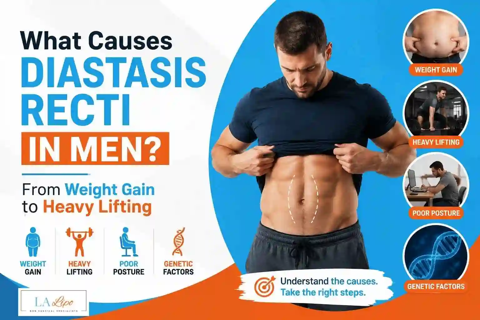 What Causes Diastasis Recti in Men? From Weight Gain to Heavy Lifting Mitcham
